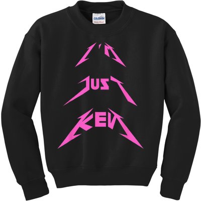 This Is My Ken Costume Im Just Ken Funny Pun Halloween Kids Sweatshirt