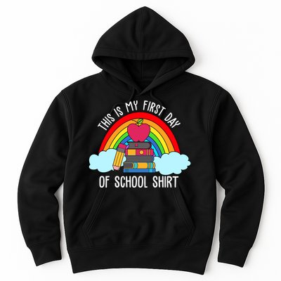 This Is My First Day Of School Hoodie