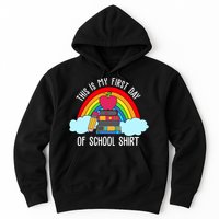 This Is My First Day Of School Hoodie