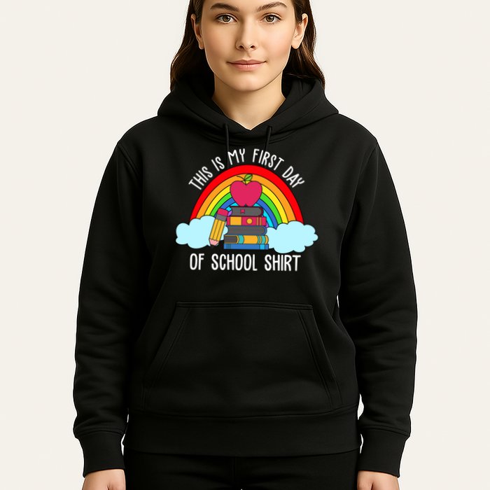 This Is My First Day Of School Hoodie