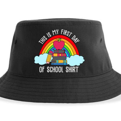 This Is My First Day Of School Sustainable Bucket Hat