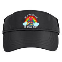 This Is My First Day Of School Adult Drive Performance Visor