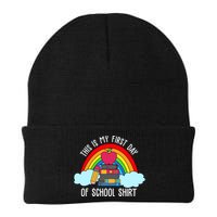 This Is My First Day Of School Beanie