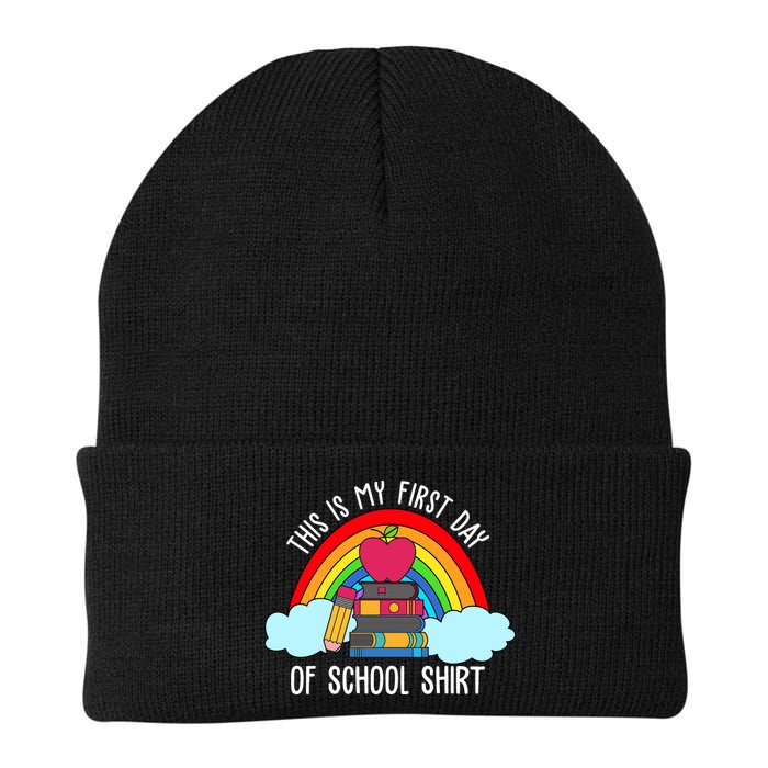 This Is My First Day Of School Beanie