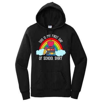 This Is My First Day Of School Women's Pullover Hoodie