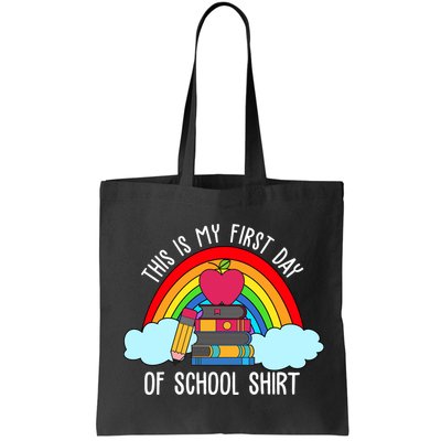 This Is My First Day Of School Bag