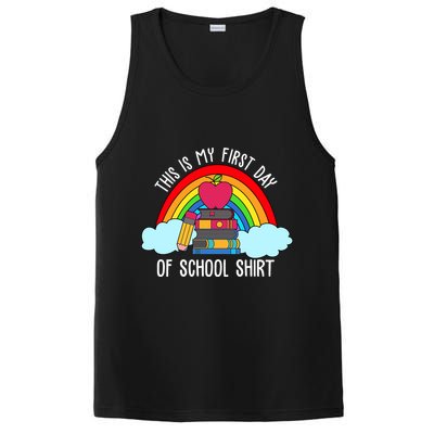 This Is My First Day Of School PosiCharge Competitor Tank