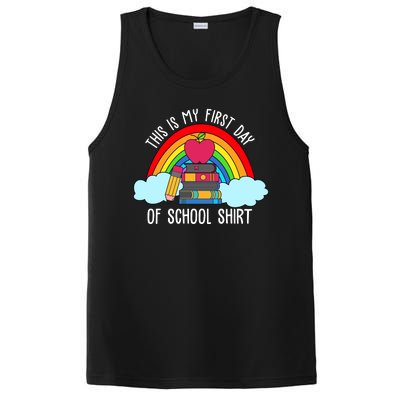 This Is My First Day Of School PosiCharge Competitor Tank