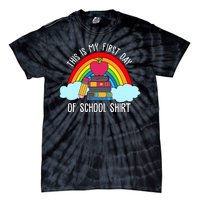 This Is My First Day Of School Tie-Dye T-Shirt