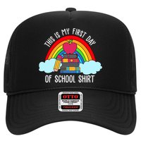 This Is My First Day Of School Trucker Hat