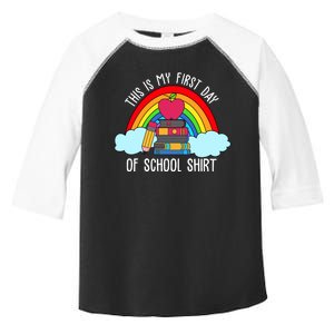 This Is My First Day Of School Toddler Fine Jersey T-Shirt