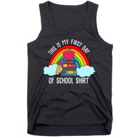 This Is My First Day Of School Tank Top