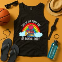 This Is My First Day Of School Tank Top