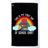This Is My First Day Of School Golf Towel