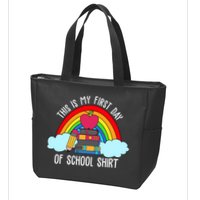 This Is My First Day Of School Zip Tote Bag