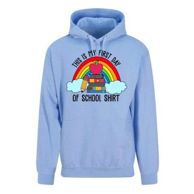 This Is My First Day Of School Unisex Surf Hoodie