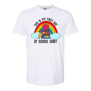 This Is My First Day Of School Softstyle® CVC T-Shirt