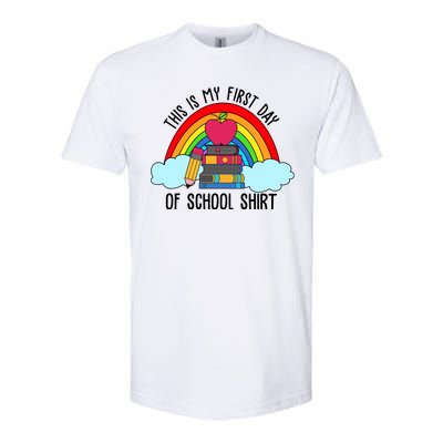 This Is My First Day Of School Softstyle® CVC T-Shirt