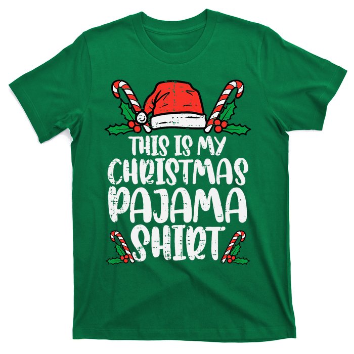 This Is My Christmas Pajama Funny Xmas Pjs T-Shirt