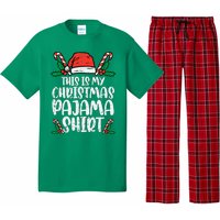 This Is My Christmas Pajama Funny Xmas Pjs Pajama Set