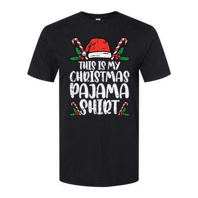 This Is My Christmas Pajama Funny Xmas Pjs Softstyle CVC T-Shirt