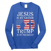 Trump Is My President American Flag Great Gift Long Sleeve Shirt