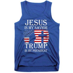 Trump Is My President American Flag Great Gift Tank Top