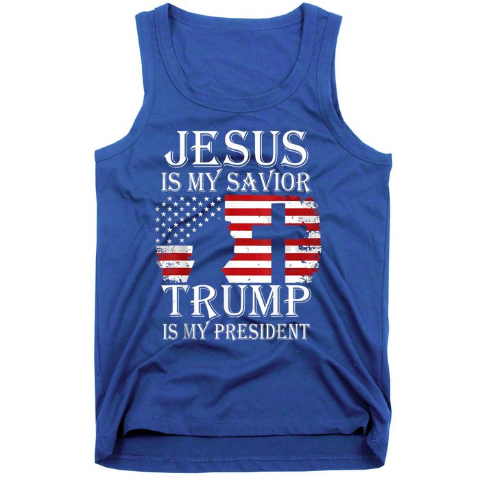 Trump Is My President American Flag Great Gift Tank Top