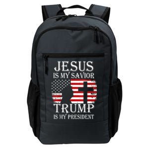 Trump Is My President American Flag Great Gift Daily Commute Backpack