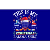 This Is My Christmas Pajama For Hockey Lover Cool Gift Bumper Sticker