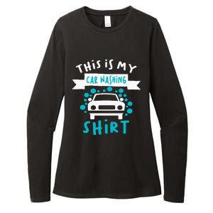 This Is My Car Washing Auto Detailing Car Detailer Womens CVC Long Sleeve Shirt