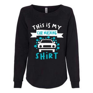 This Is My Car Washing Auto Detailing Car Detailer Womens California Wash Sweatshirt