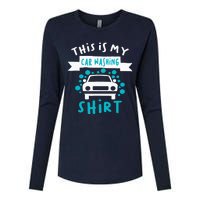 This Is My Car Washing Auto Detailing Car Detailer Womens Cotton Relaxed Long Sleeve T-Shirt