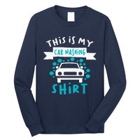 This Is My Car Washing Auto Detailing Car Detailer Long Sleeve Shirt