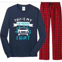 This Is My Car Washing Auto Detailing Car Detailer Long Sleeve Pajama Set