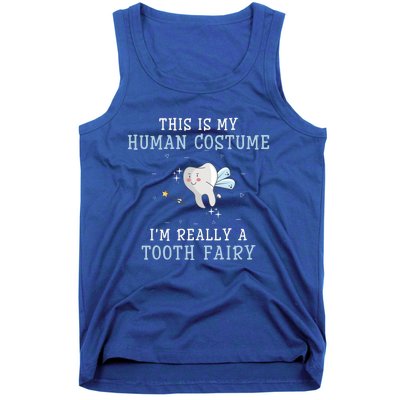 This Is My Hu Costume Im Really A Tooth Fairy Meaningful Gift Tank Top