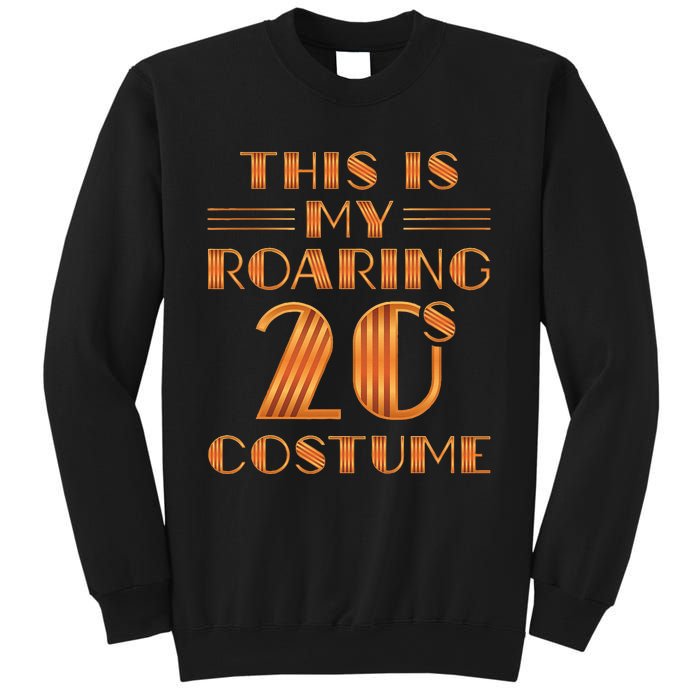 This Is My Roaring 20s Costume Twenties Art Deco Halloween Sweatshirt