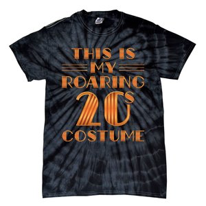 This Is My Roaring 20s Costume Twenties Art Deco Halloween Tie-Dye T-Shirt