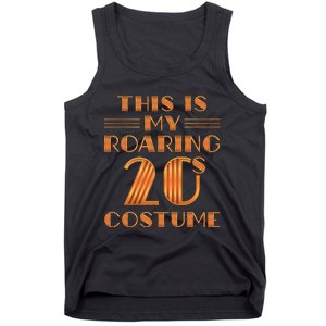 This Is My Roaring 20s Costume Twenties Art Deco Halloween Tank Top