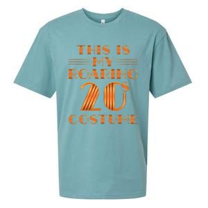 This Is My Roaring 20s Costume Twenties Art Deco Halloween Sueded Cloud Jersey T-Shirt