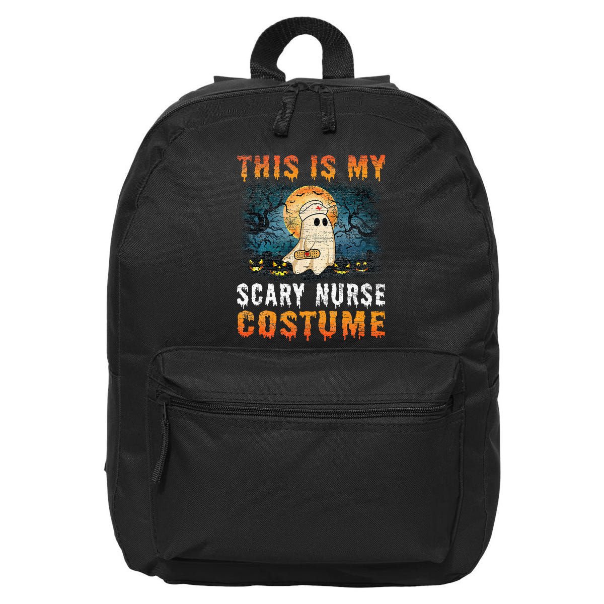 This Is My Scary Nurse Costume Fun Halloween 16 in Basic Backpack