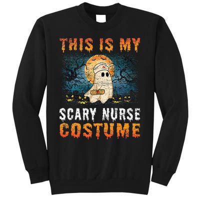 This Is My Scary Nurse Costume Fun Halloween Tall Sweatshirt