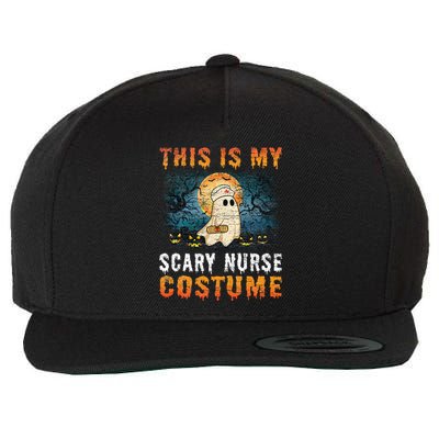 This Is My Scary Nurse Costume Fun Halloween Wool Snapback Cap