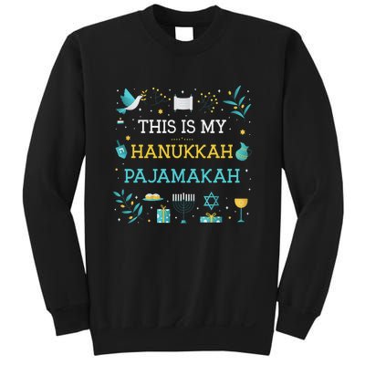 This Is My Hanukkah Pajamakah Funny Hanukkah Pajamas  Sweatshirt