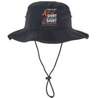 This Is My Fight Kidney Cancer Awareness Month Ribbon Legacy Cool Fit Booney Bucket Hat