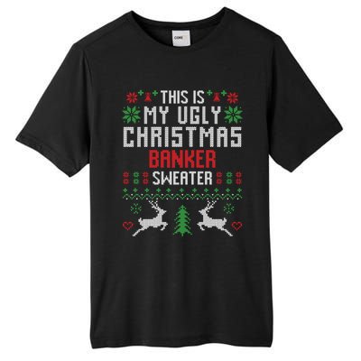 This Is My Ugly Christmas Banker Swea Tall Fusion ChromaSoft Performance T-Shirt