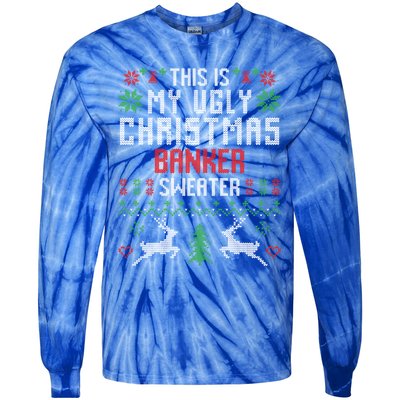 This Is My Ugly Christmas Banker Swea Tie-Dye Long Sleeve Shirt