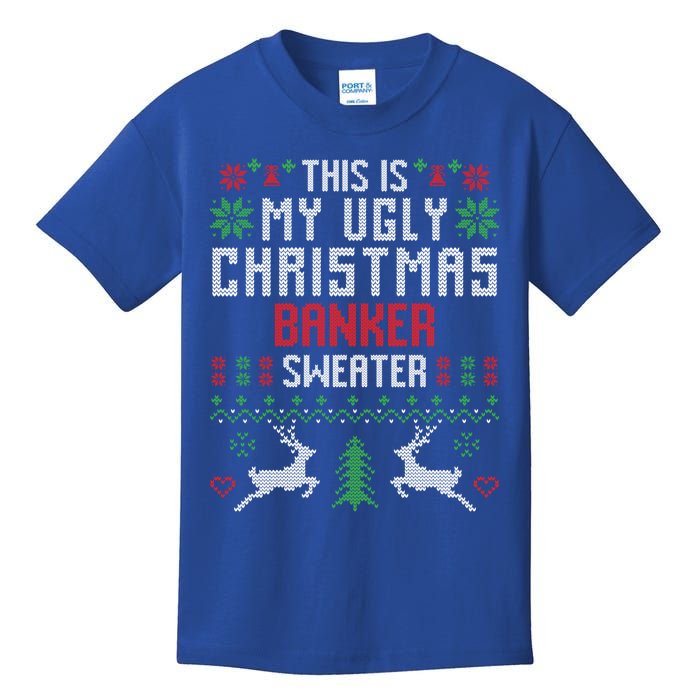 This Is My Ugly Christmas Banker Swea Kids T-Shirt