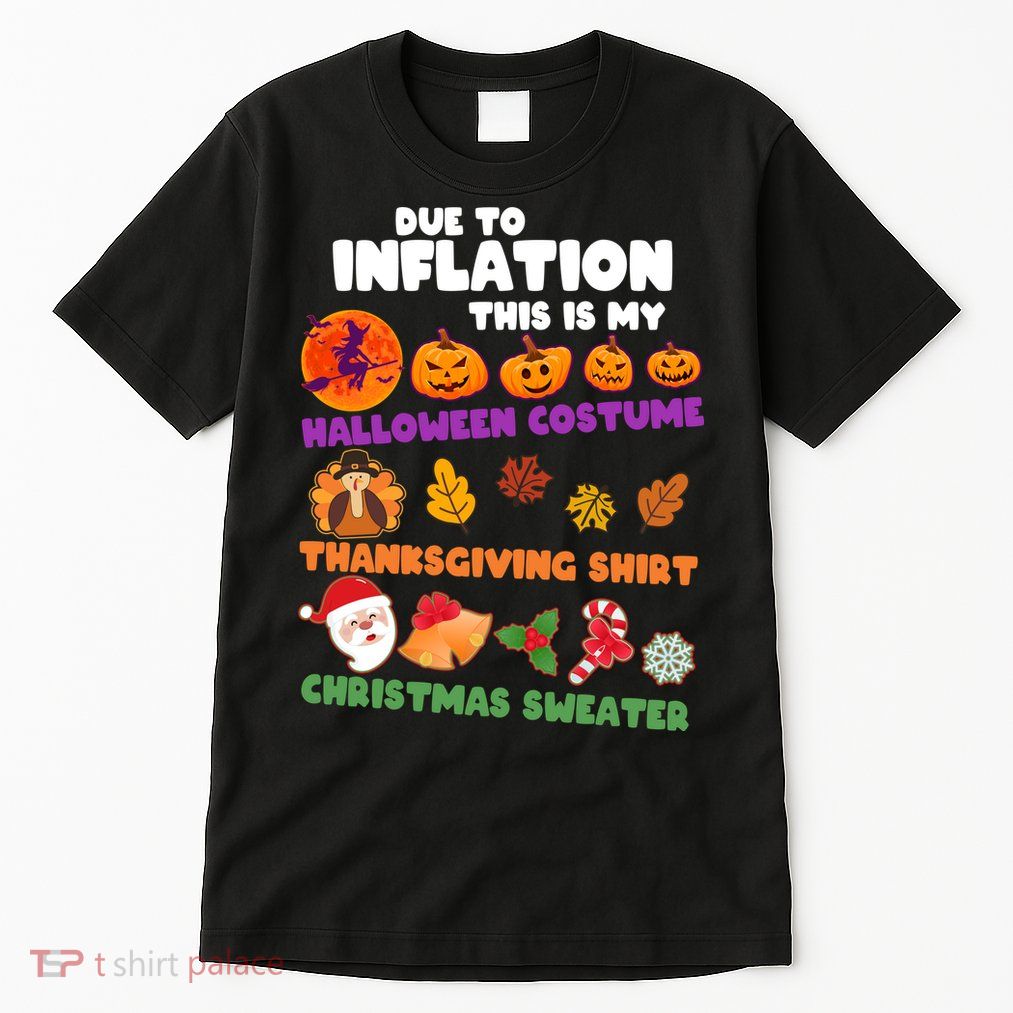 This Is My Halloween Costume Thanksgiving And Christmas Sweater Tall T-Shirt