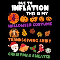 This Is My Halloween Costume Thanksgiving And Christmas Sweater Baby Bodysuit